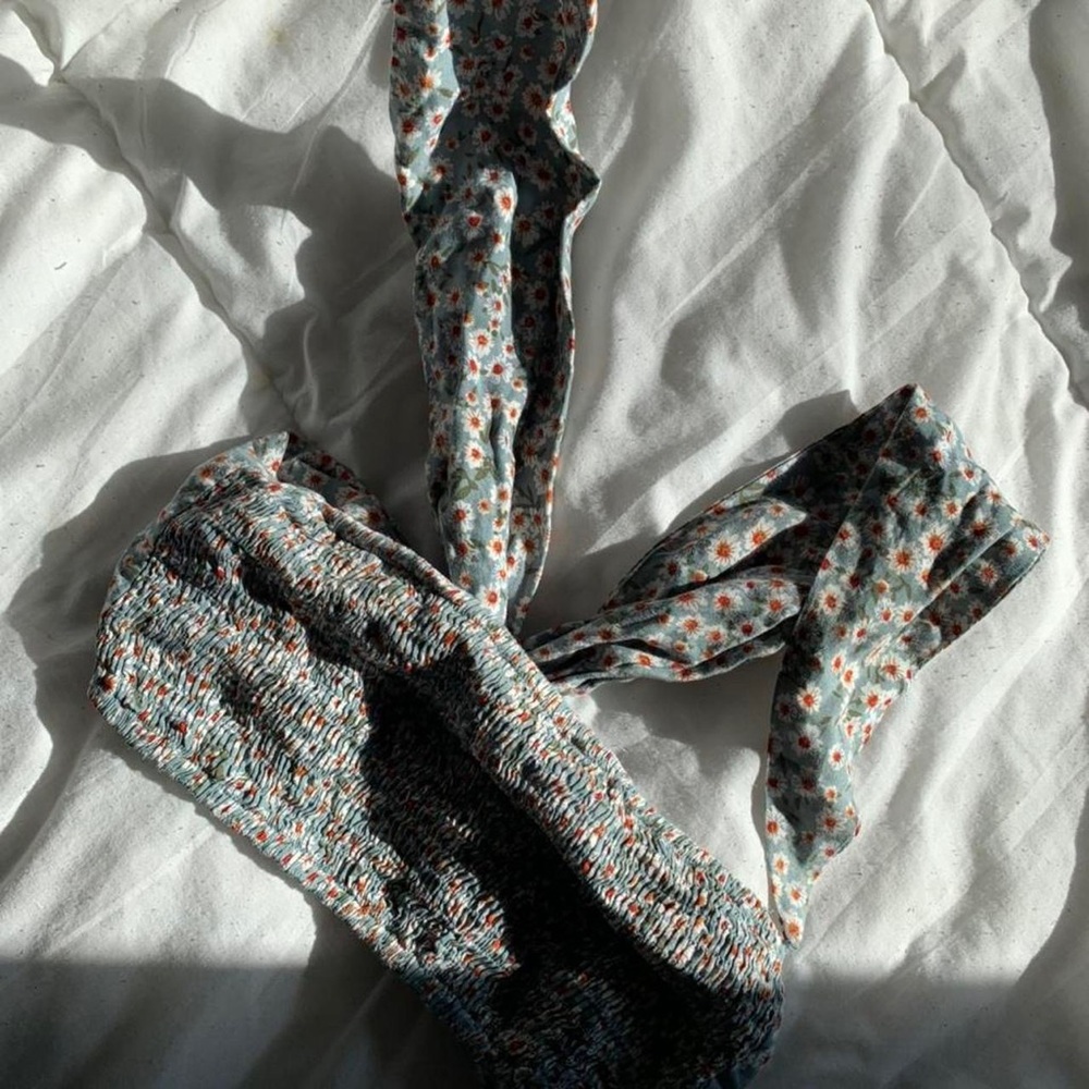Tie Bandeau Top